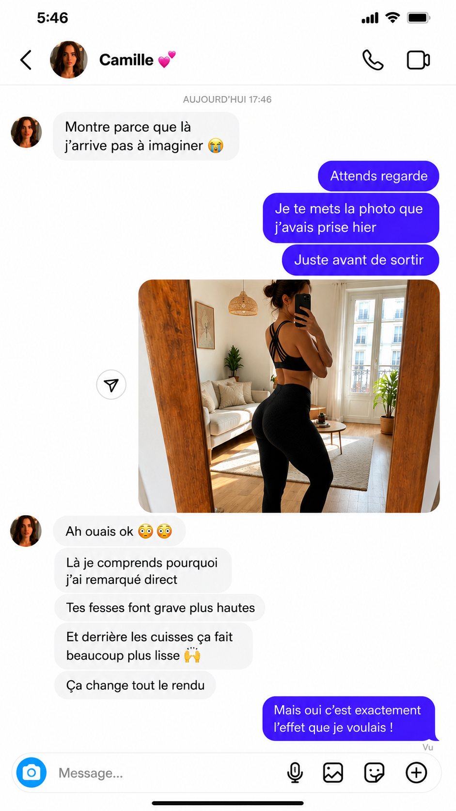Conversation cliente